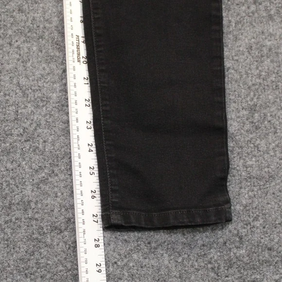 Orvis Mid-Rise Skinny Jeans Black Size 10 Denim Casual Pants - Picture 6 of 13
